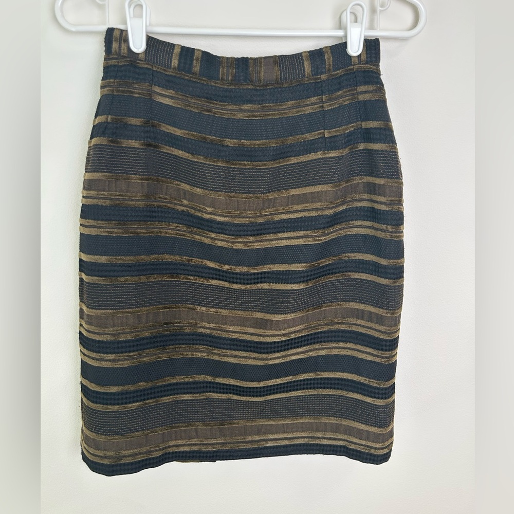 Breal Textured Stripe Skirt | UK 38 / US 6